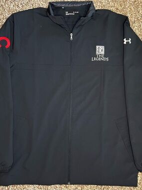 Under Armour Black Lightweight Full-Zip The Legends Jacket